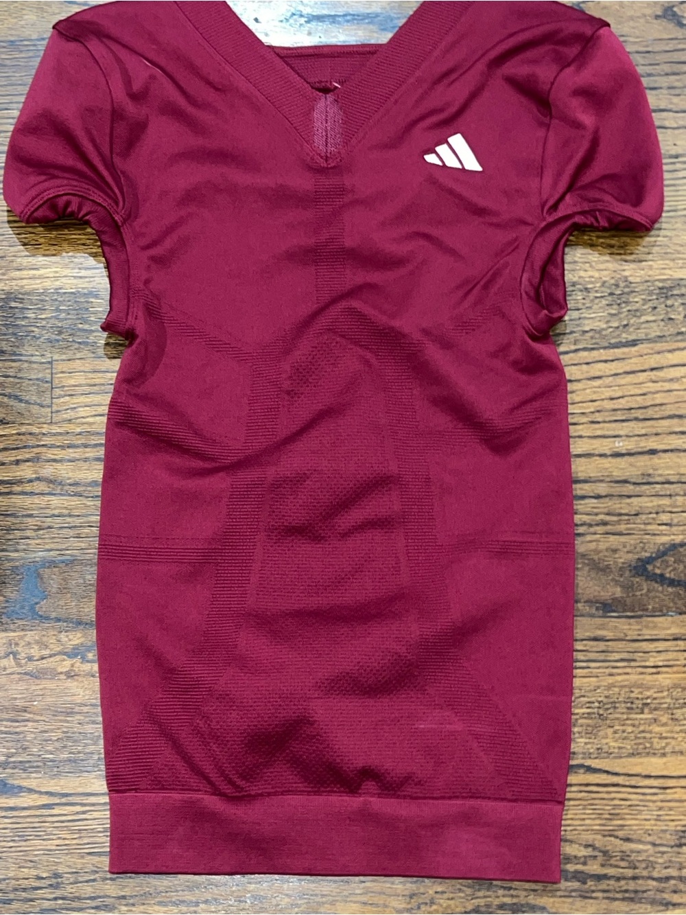 Adidas maroon Primeknit football practice jersey Adidas' M